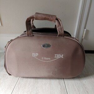 Vintage IBM Duffle Bag Travel Carry On BP